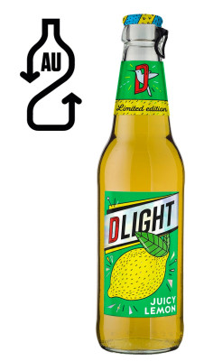 Alus Aldara DLight Lemon 0.33L 2.9% DEPOZĪTS 0.10eur 1/24 (30.12.26) Eiropas Savienība