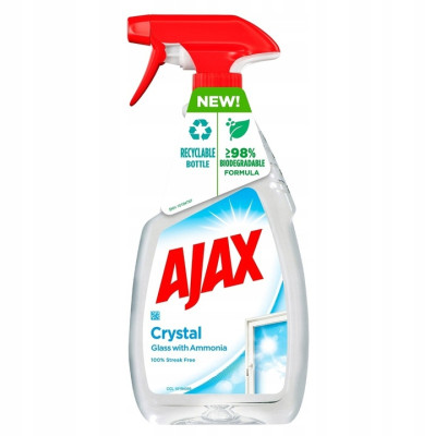 Logu tīrīšanas līdzeklis Ajax Crystal 0.5L (17.11.27) Polija