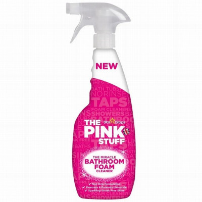 Tīrīšanas līdzeklis putas vannasistabai Star Drops The pink 750ml (03.04.30) Lielbritānija
