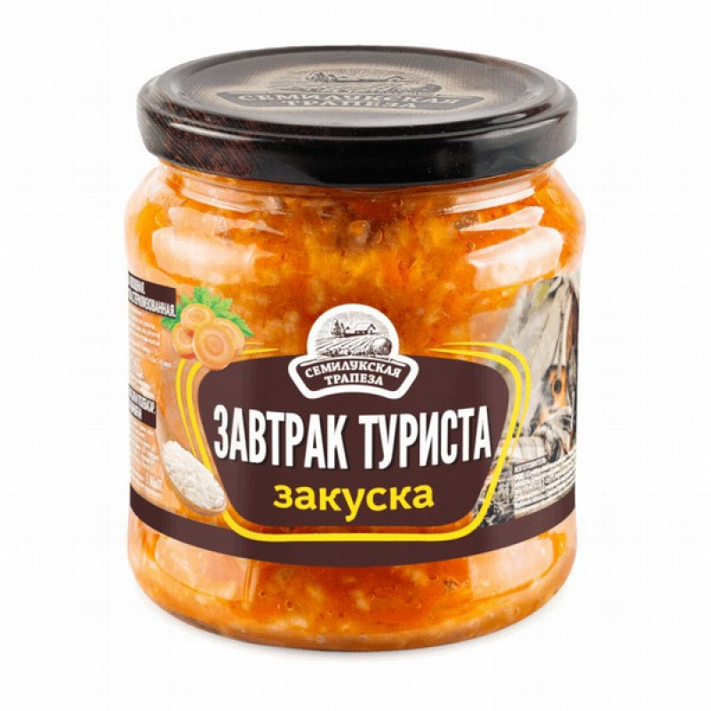 Tūristu brokastis 460g Semilukskaja Trapeza 1/8 (25.01.2027) Krievija