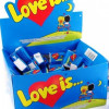 Košļajamā gumija Love is zemeņu & banānu 100gb (28.06.2027) Turcija