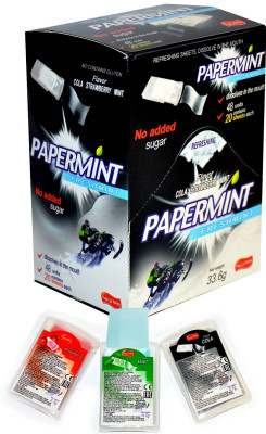 Dražejas Ēdamais papīrs Pepermint 0.7g*48gb (08.11.28) Ķīna