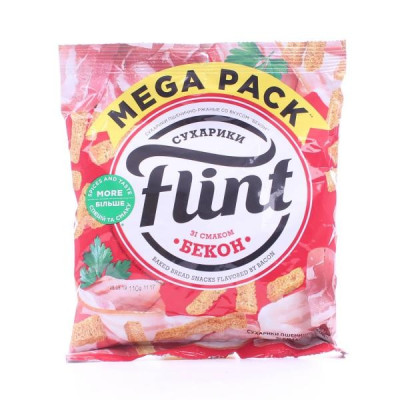Grauzdiņi Flint bekona 110g 1/30 (27.03.27) Ukraina
