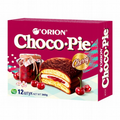 Cepumi Orion Choco Pie Cherry 360 KDV 1/8 (12.09.27) Krievija