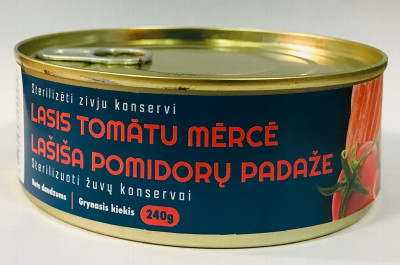 Lasis tomātu mērcē 240g SGK (ar attaisāmo)(14.07.29) Latvija