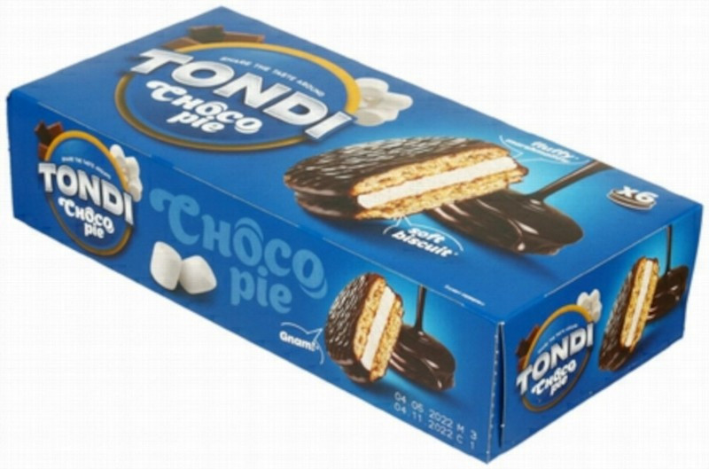 Cepumi Tondi Sandwich Biscuit Choco Pie 180g KDV (18.03.27) Krievija