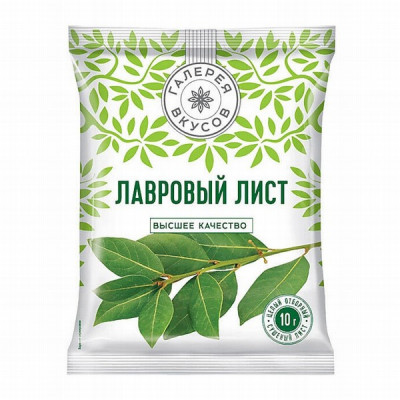 Garšviela Lauru lapas Galerija Vkusam 10g  (09.07.27) Krievija