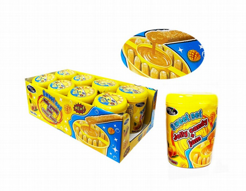 Želejkonfektes Sweet set Mango 96g*8gb (01.11.2026) Ķīna