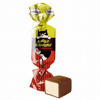 Šokolādes konfektes Lapki Carapki 1kg  (08.03.27) Krievija