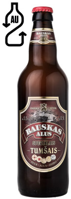 Alus Bauskas Tumšais Speciālais 5.5% 0.5L DEPOZĪTS 0.10eur 1/20 (10.02.27) Latvija