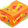 Košļājamā gumija Love is apelsīnu & ananāsu 100gb (05.06.2027) Turcija