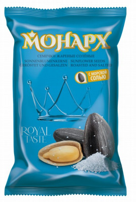 Saulespuķu sēklas Monarh grauzdētas sālītas 300g 1/16 (15.02.26) Čehija
