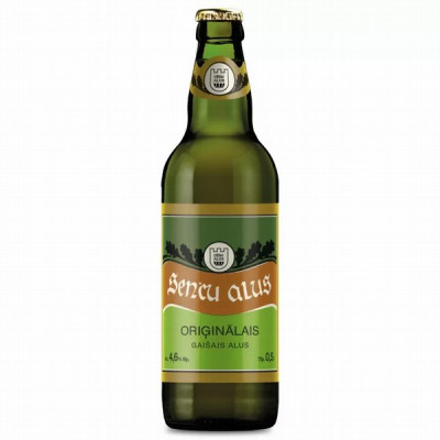 Alus Cēsu Senču Oriģinālais 4.6% 0.5L DEPOZĪTS 0.10 eiro 1/20 (15.02.27) Latvija
