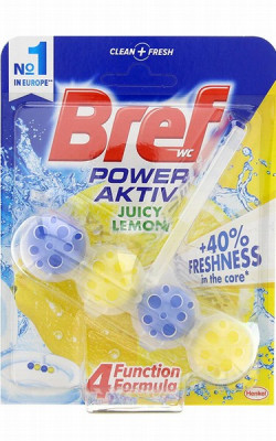 Tualetes bloks Bref Power Activ Lemon 50g Serbija