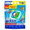Veļas mazgāšanas kapsulas Pro Wash univesal 78gb (0.18eur/gb) (16.08.2027) Ukraina