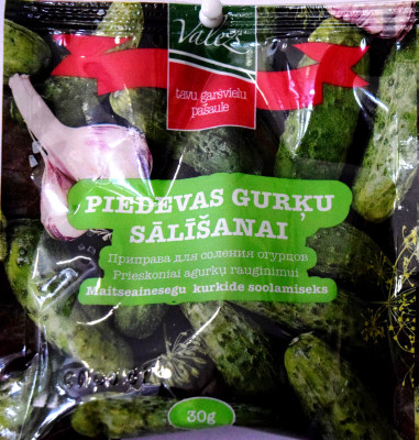 Garšviela Valežs gurķu sālīšanai 30g 1/50  (15.09.2026)Latvija