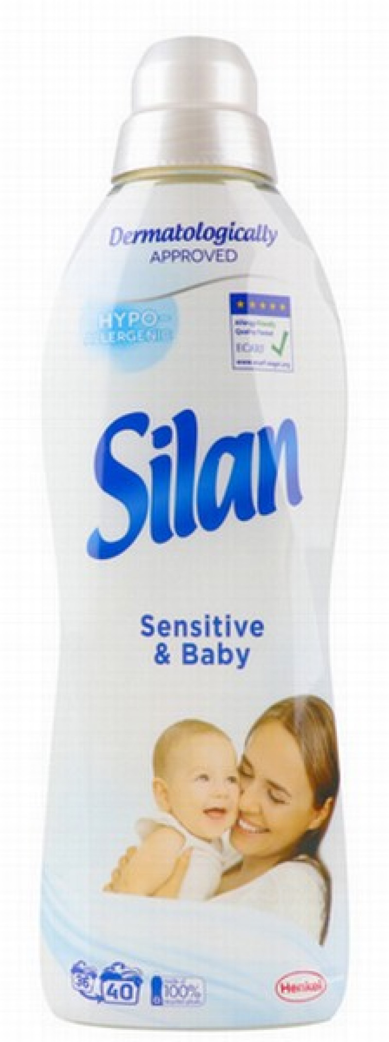 Veļas mīkstinātājs Silan Sensitive 880ml  (03.09.28) Austrija
