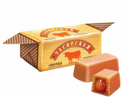 Konfektes Zagorskaja Slivočnaja 0.5kg KDV 1/12 (22.02.27) Krievija 